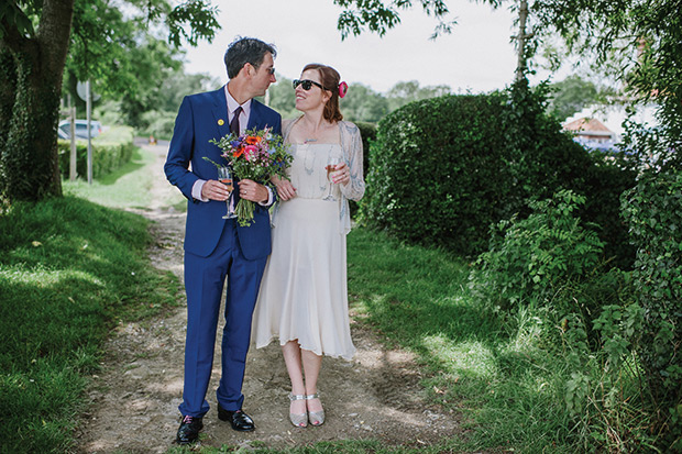 Sophie and Lawrence's colourful laidback wedding by Jacqui Sweeney | onefabday.com