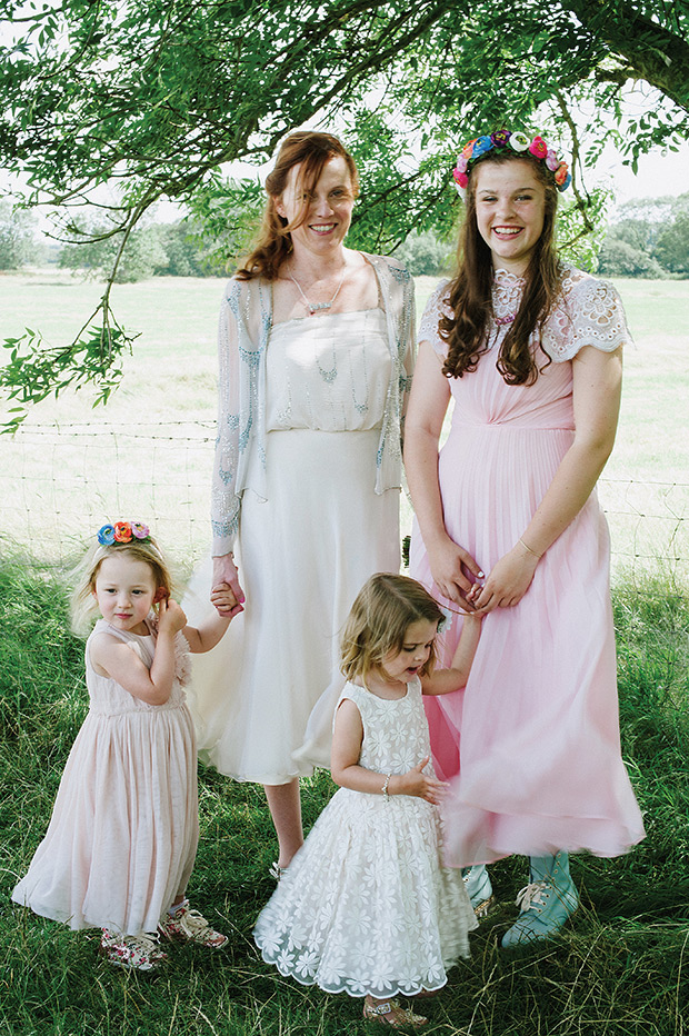 Sophie and Lawrence's colourful laidback wedding by Jacqui Sweeney | onefabday.com