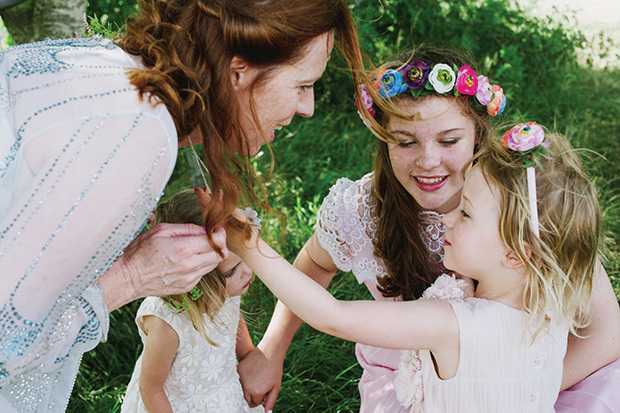 Sophie and Lawrence's colourful laidback wedding by Jacqui Sweeney | onefabday.com