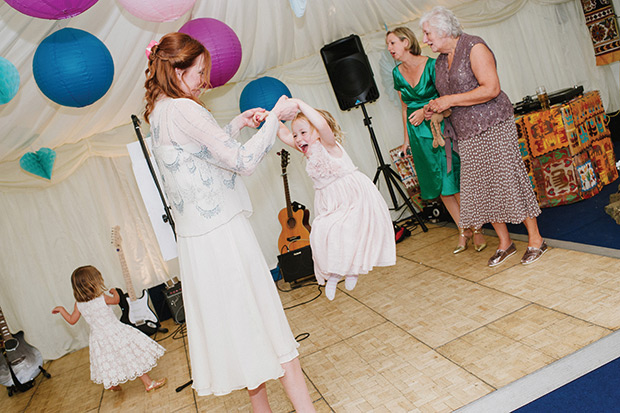 Sophie and Lawrence's colourful laidback wedding by Jacqui Sweeney | onefabday.com