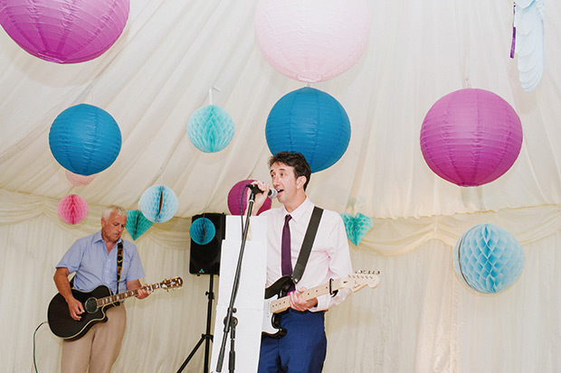 Sophie and Lawrence's colourful laidback wedding by Jacqui Sweeney | onefabday.com