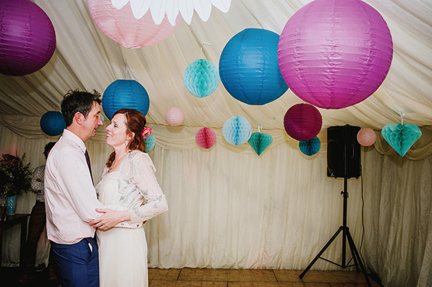 Sophie and Lawrence's colourful laidback wedding by Jacqui Sweeney | onefabday.com