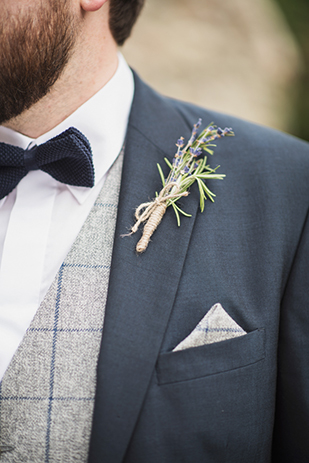 Rachel and David's Pretty Pastel Wedding at Lime Park Cottages by Little Green Studio | onefabday.com