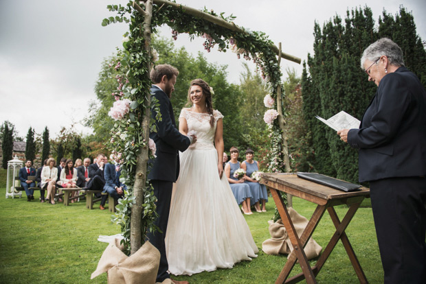 Rachel and David's Pretty Pastel Wedding at Lime Park Cottages by Little Green Studio | onefabday.com