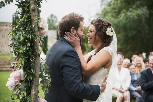 Rachel and David's Pretty Pastel Wedding at Lime Park Cottages by Little Green Studio | onefabday.com