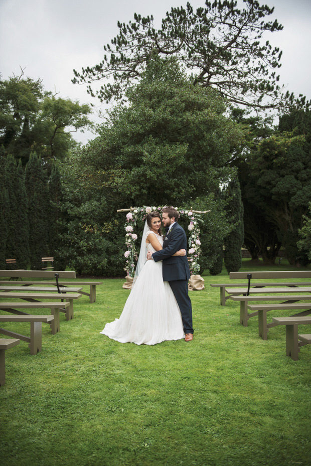 Rachel and David's Pretty Pastel Wedding at Lime Park Cottages by Little Green Studio | onefabday.com