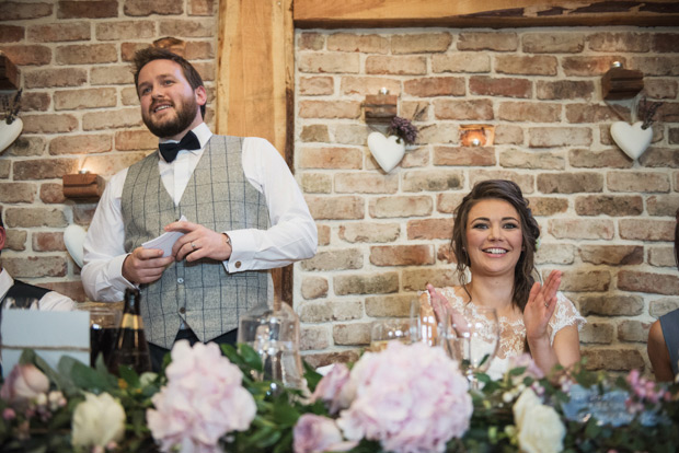 Rachel and David's Pretty Pastel Wedding at Lime Park Cottages by Little Green Studio | onefabday.com