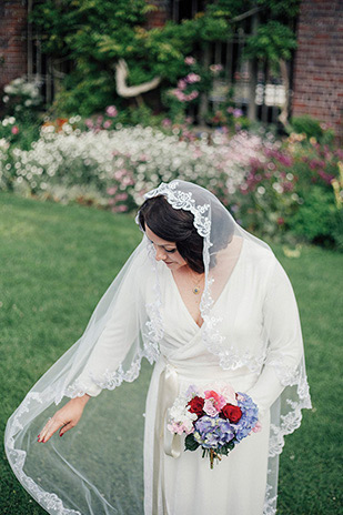 Rebecca and Tim's Vintage Loft Style Wedding by Lucy Rice | onefabday.com