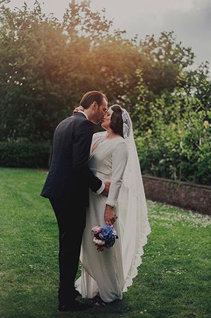 Rebecca and Tim's Vintage Loft Style Wedding by Lucy Rice | onefabday.com