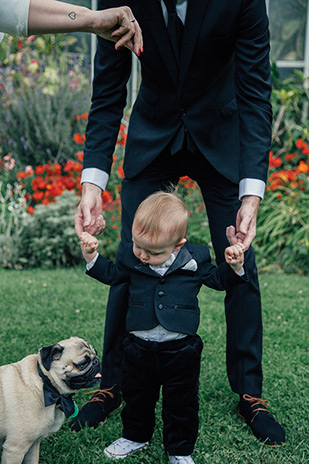 Rebecca and Tim's Vintage Loft Style Wedding by Lucy Rice | onefabday.com