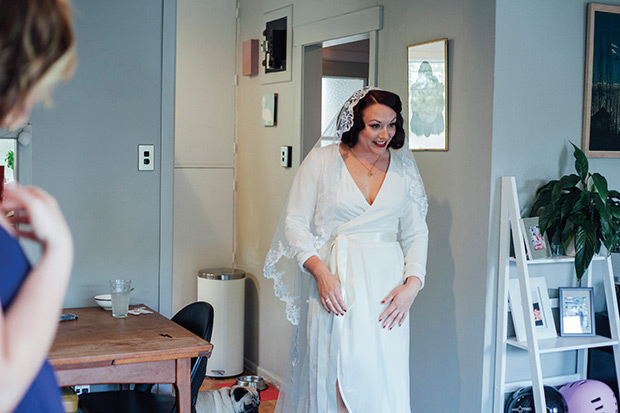 Rebecca and Tim's Vintage Loft Style Wedding by Lucy Rice | onefabday.com