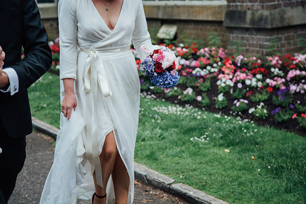 Rebecca and Tim's Vintage Loft Style Wedding by Lucy Rice | onefabday.com