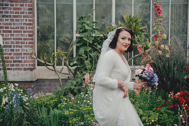 Rebecca and Tim's Vintage Loft Style Wedding by Lucy Rice | onefabday.com