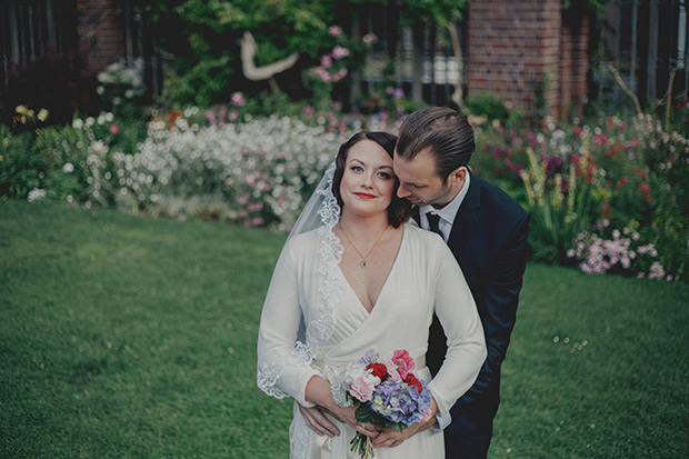 Rebecca and Tim's Vintage Loft Style Wedding by Lucy Rice | onefabday.com