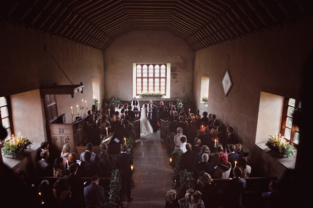 Polly and Daniel's incredible candlelit winter wedding by Paper Window | onefabday.com