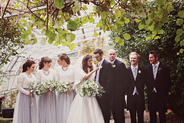 Polly and Daniel's incredible candlelit winter wedding by Paper Window | onefabday.com