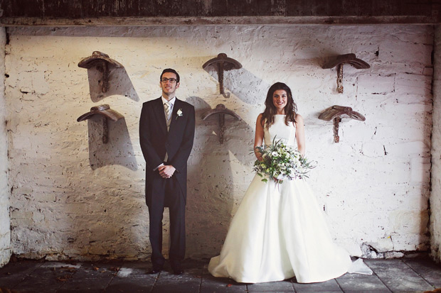 Polly and Daniel's incredible candlelit winter wedding by Paper Window | onefabday.com