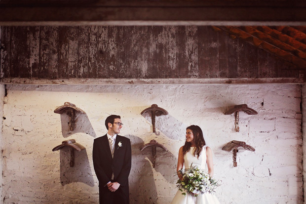 Polly and Daniel's incredible candlelit winter wedding by Paper Window | onefabday.com