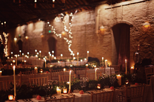 Polly and Daniel's incredible candlelit winter wedding by Paper Window | onefabday.com