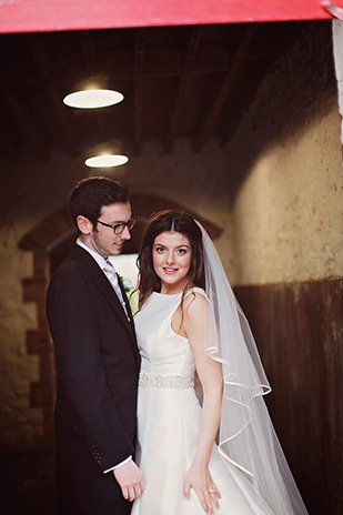 Polly and Daniel's incredible candlelit winter wedding by Paper Window | onefabday.com