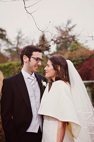 Polly and Daniel's incredible candlelit winter wedding by Paper Window | onefabday.com