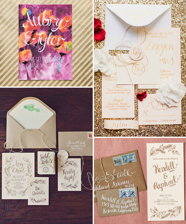 Wedding stationery by Curious me  | onefabday.com 