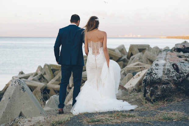 Kristina and Clayton's Epic Beach Wedding by DNA Photographers | onefabday.com