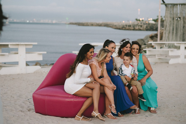 Kristina and Clayton's Epic Beach Wedding by DNA Photographers | onefabday.com