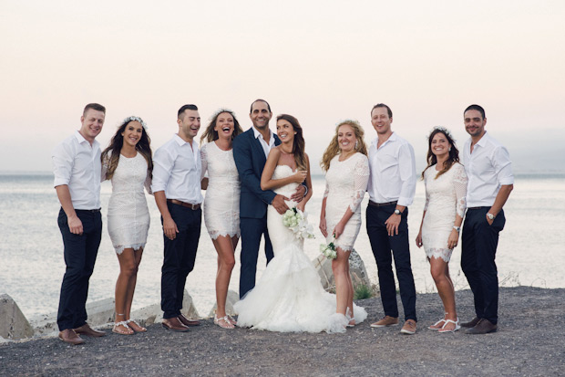 Kristina and Clayton's Epic Beach Wedding by DNA Photographers | onefabday.com