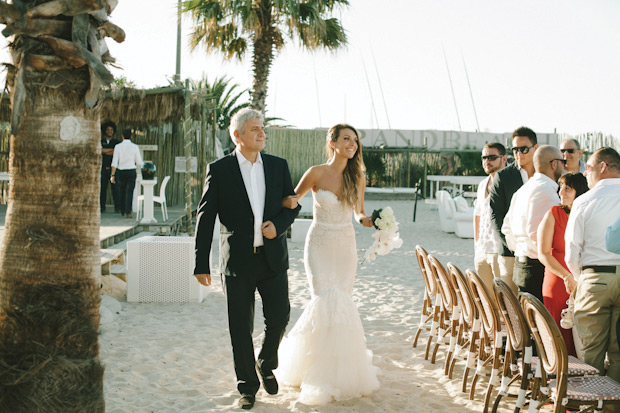 Kristina and Clayton's Epic Beach Wedding by DNA Photographers | onefabday.com