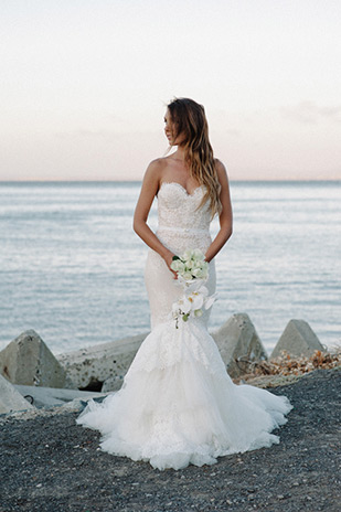 Kristina and Clayton's Epic Beach Wedding by DNA Photographers | onefabday.com