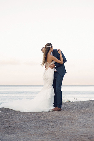 Kristina and Clayton's Epic Beach Wedding by DNA Photographers | onefabday.com