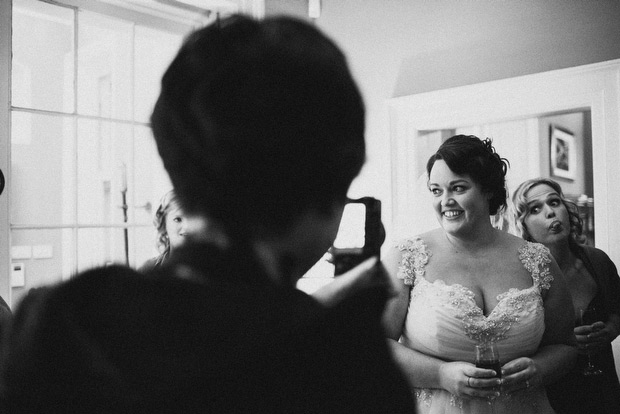 Niamh and Anthony's Beautiful Winter Wedding at Trudder Lodge with Navy and Glitter Details by David McClelland | onefabday.com