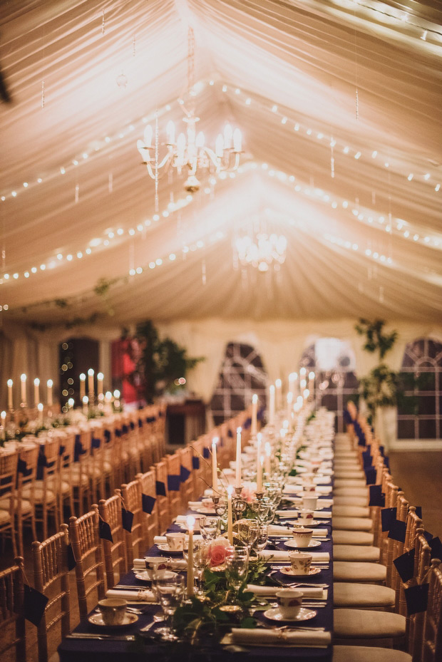 Niamh and Anthony's Beautiful Winter Wedding at Trudder Lodge with Navy and Glitter Details by David McClelland | onefabday.com