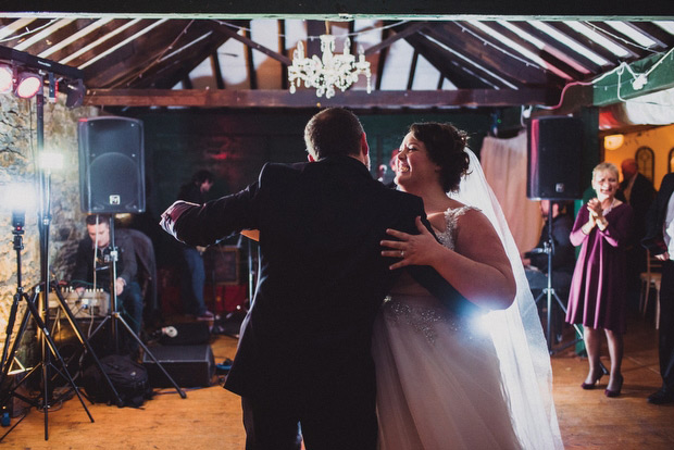 Niamh and Anthony's Beautiful Winter Wedding at Trudder Lodge with Navy and Glitter Details by David McClelland | onefabday.com