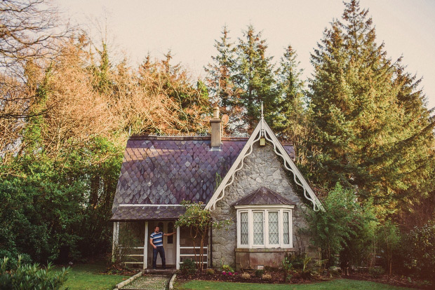 Niamh and Anthony's Beautiful Winter Wedding at Trudder Lodge with Navy and Glitter Details by David McClelland | onefabday.com