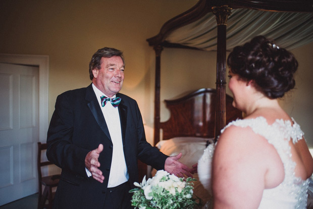 Niamh and Anthony's Beautiful Winter Wedding at Trudder Lodge with Navy and Glitter Details by David McClelland | onefabday.com