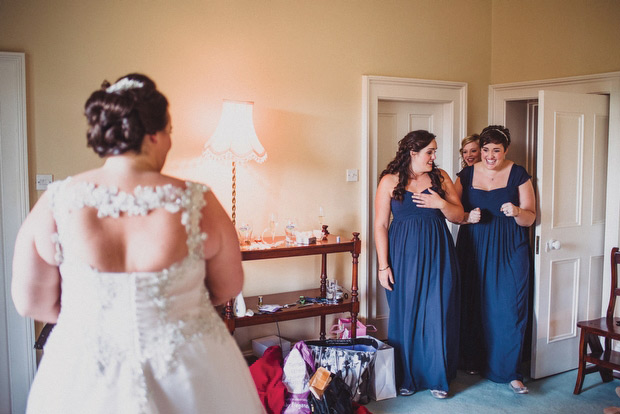 Niamh and Anthony's Beautiful Winter Wedding at Trudder Lodge with Navy and Glitter Details by David McClelland | onefabday.com