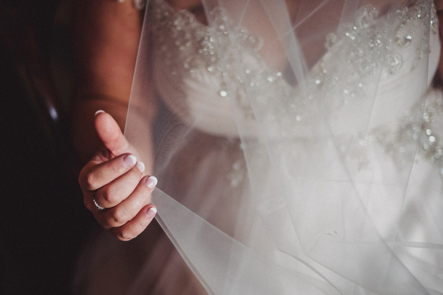 Niamh and Anthony's Beautiful Winter Wedding at Trudder Lodge with Navy and Glitter Details by David McClelland | onefabday.com