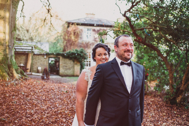 Niamh and Anthony's Beautiful Winter Wedding at Trudder Lodge with Navy and Glitter Details by David McClelland | onefabday.com