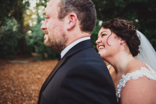 Niamh and Anthony's Beautiful Winter Wedding at Trudder Lodge with Navy and Glitter Details by David McClelland | onefabday.com