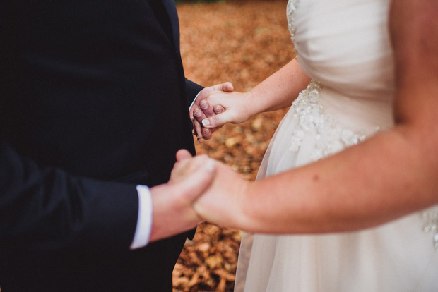 Niamh and Anthony's Beautiful Winter Wedding at Trudder Lodge with Navy and Glitter Details by David McClelland | onefabday.com