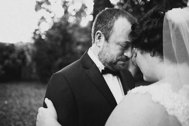 Niamh and Anthony's Beautiful Winter Wedding at Trudder Lodge with Navy and Glitter Details by David McClelland | onefabday.com