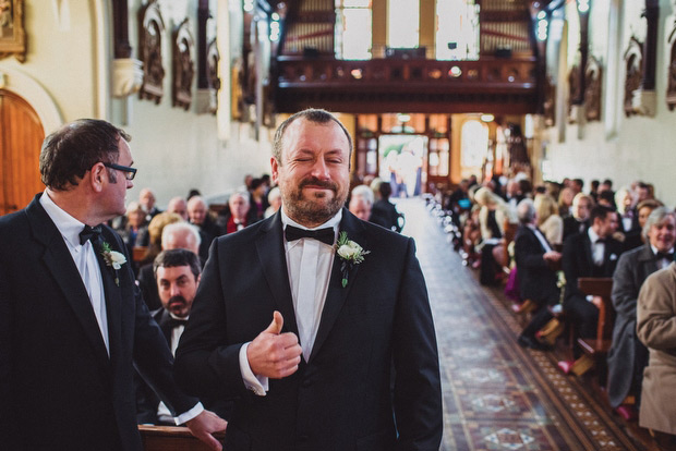 Niamh and Anthony's Beautiful Winter Wedding at Trudder Lodge with Navy and Glitter Details by David McClelland | onefabday.com