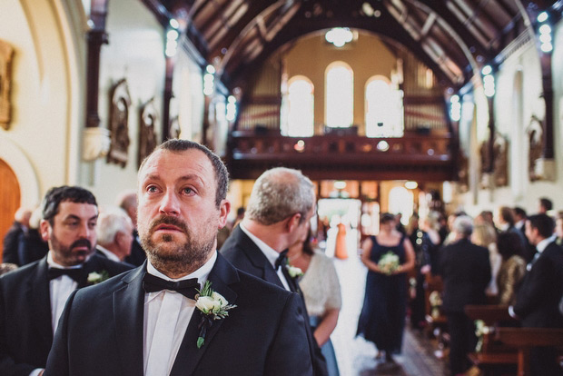 Niamh and Anthony's Beautiful Winter Wedding at Trudder Lodge with Navy and Glitter Details by David McClelland | onefabday.com