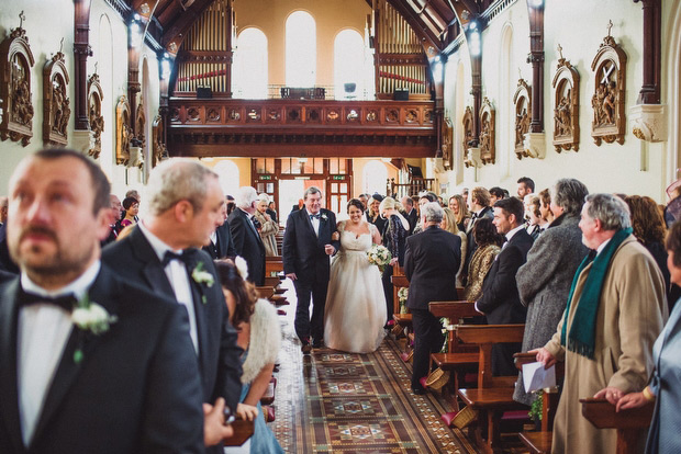 Niamh and Anthony's Beautiful Winter Wedding at Trudder Lodge with Navy and Glitter Details by David McClelland | onefabday.com