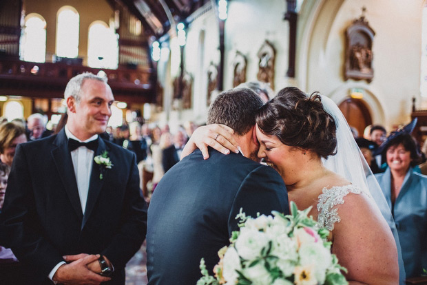 Niamh and Anthony's Beautiful Winter Wedding at Trudder Lodge with Navy and Glitter Details by David McClelland | onefabday.com