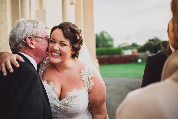 Niamh and Anthony's Beautiful Winter Wedding at Trudder Lodge with Navy and Glitter Details by David McClelland | onefabday.com