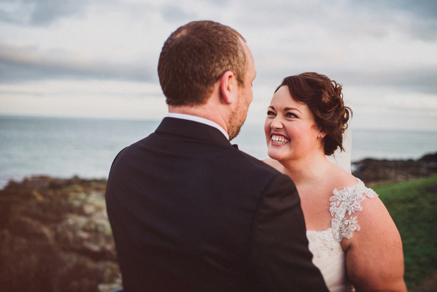 Niamh and Anthony's Beautiful Winter Wedding at Trudder Lodge with Navy and Glitter Details by David McClelland | onefabday-com.go-vip.net