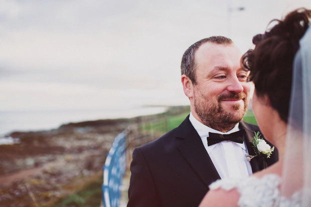 Niamh and Anthony's Beautiful Winter Wedding at Trudder Lodge with Navy and Glitter Details by David McClelland | onefabday.com